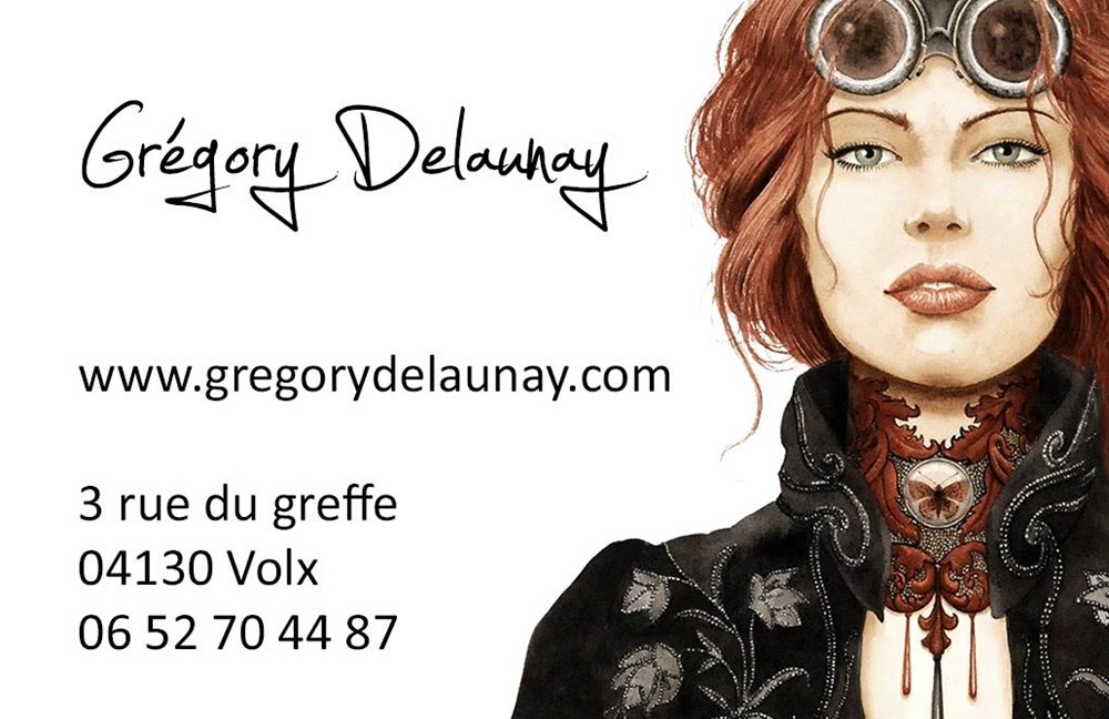  Pr&eacute;sentation de l'artiste Gr&eacute;gory DELAUNAY ( d'apr&egrave;s https://www.imaginales.fr/invites/delaunay-gregory/ ) Gr&eacute;gory Delaunay est n&eacute;&nbsp;en 1971 &agrave; Reims mais &agrave; toujours v&eacute;cu en Provence, A 19 ans, il abandonne ses &eacute;tudes...