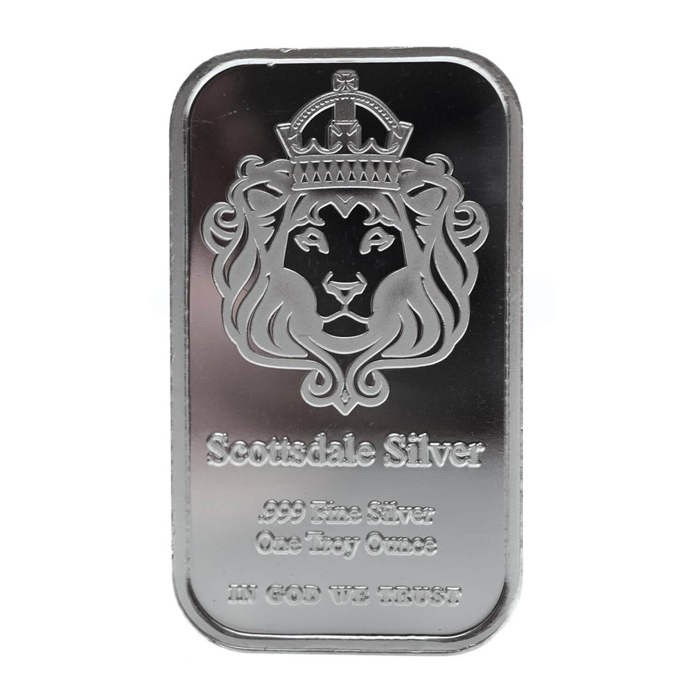  Based near Phoenix, Arizona, USA, the company makes&nbsp; intricately-crafted minted silver bullion bars and stackers, as well as larger cast ingots for greater investments . All of Scottsdale's silver...