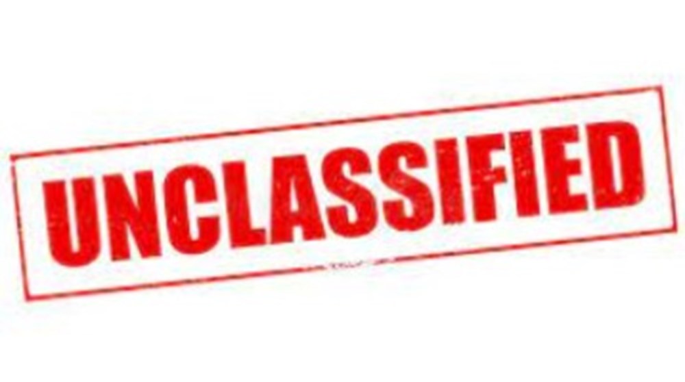unclassified unclassified