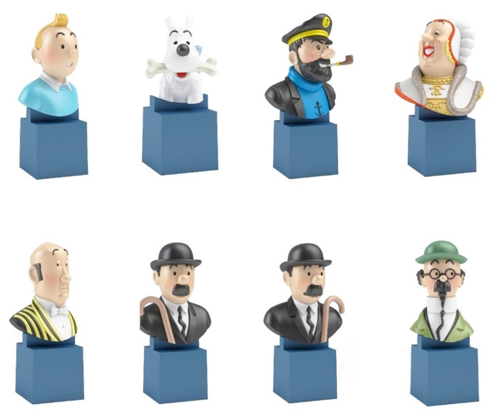 * Tintin - Figurine Buste * Tintin - Figurine Buste