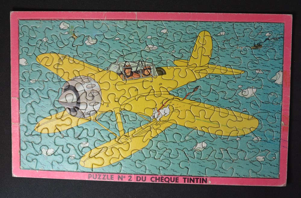 Puzzle Moulinsart Tintin - Lune Echelle (30 pièces)