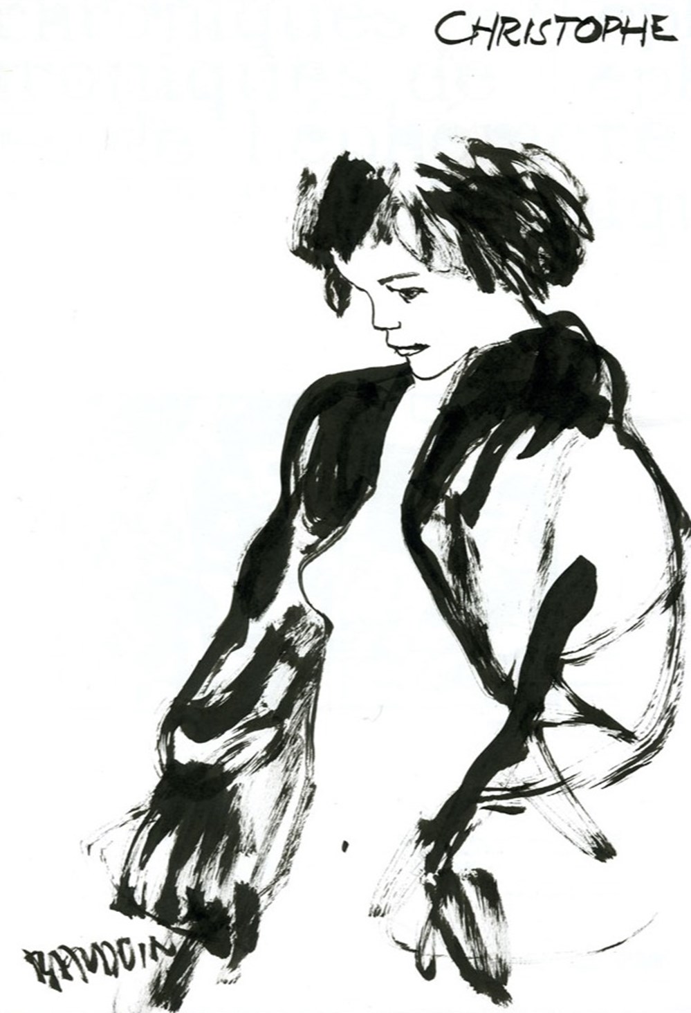 Dédicace Edmond Baudoin Dédicace Edmond Baudoin
