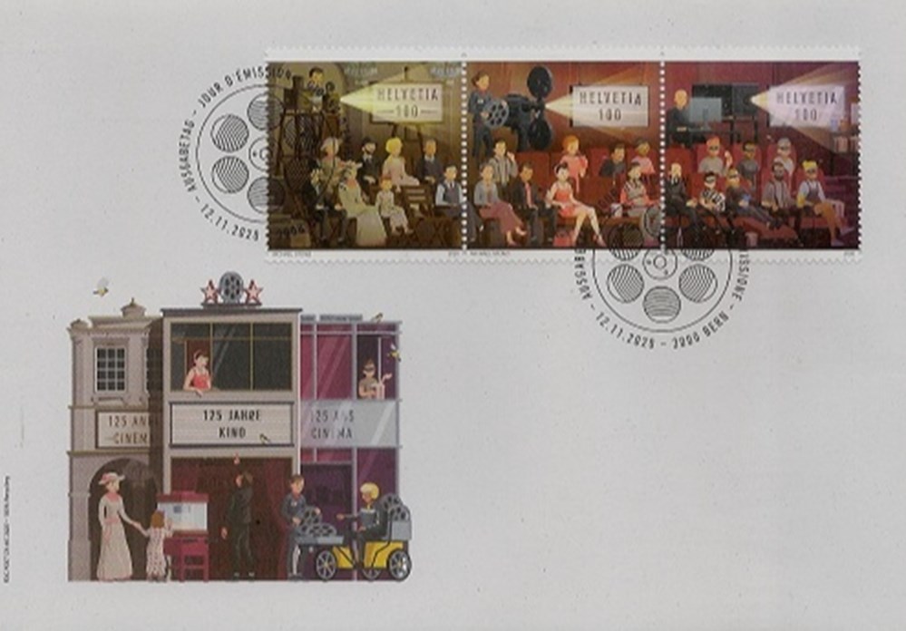 Philatélie Thème Cinéma (Etranger) Mise à jour le 16/08/2025 Bonjour à Toutes et Tous Cette collection ne concernera que les timbres, les oblitérations ou les documents philatéliques étrangers sur le thème du Cinéma....
