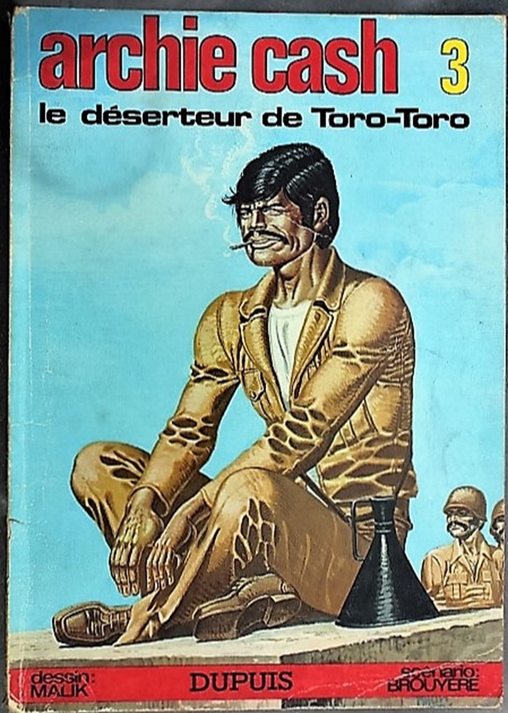 *** BD - Archie Cash *** Archie Cash est une série de Bande Dessinée du dessinateur Malik et des scénaristes Brouyère, Terence et Smit le Bénédict. Elle est publiée dans l'hebdomadaire Spirou entre le 23...