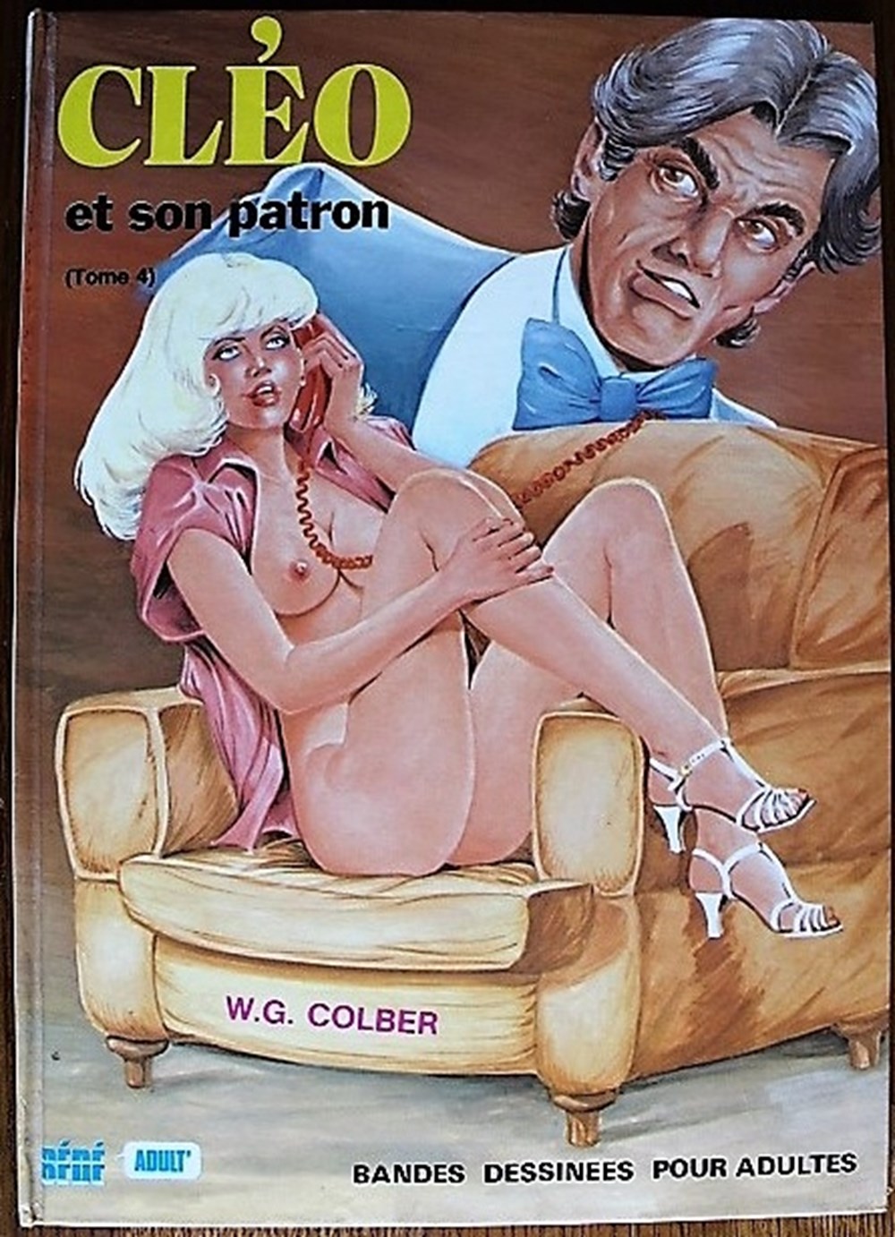  Les aventures de Cl&eacute;o est une s&eacute;rie de bande dessin&eacute;e &eacute;rotique cr&eacute;&eacute;e par W.G. Colber en 1983 et &eacute;dit&eacute; en noir et blanc par le centre Audiovosuel de Production...
