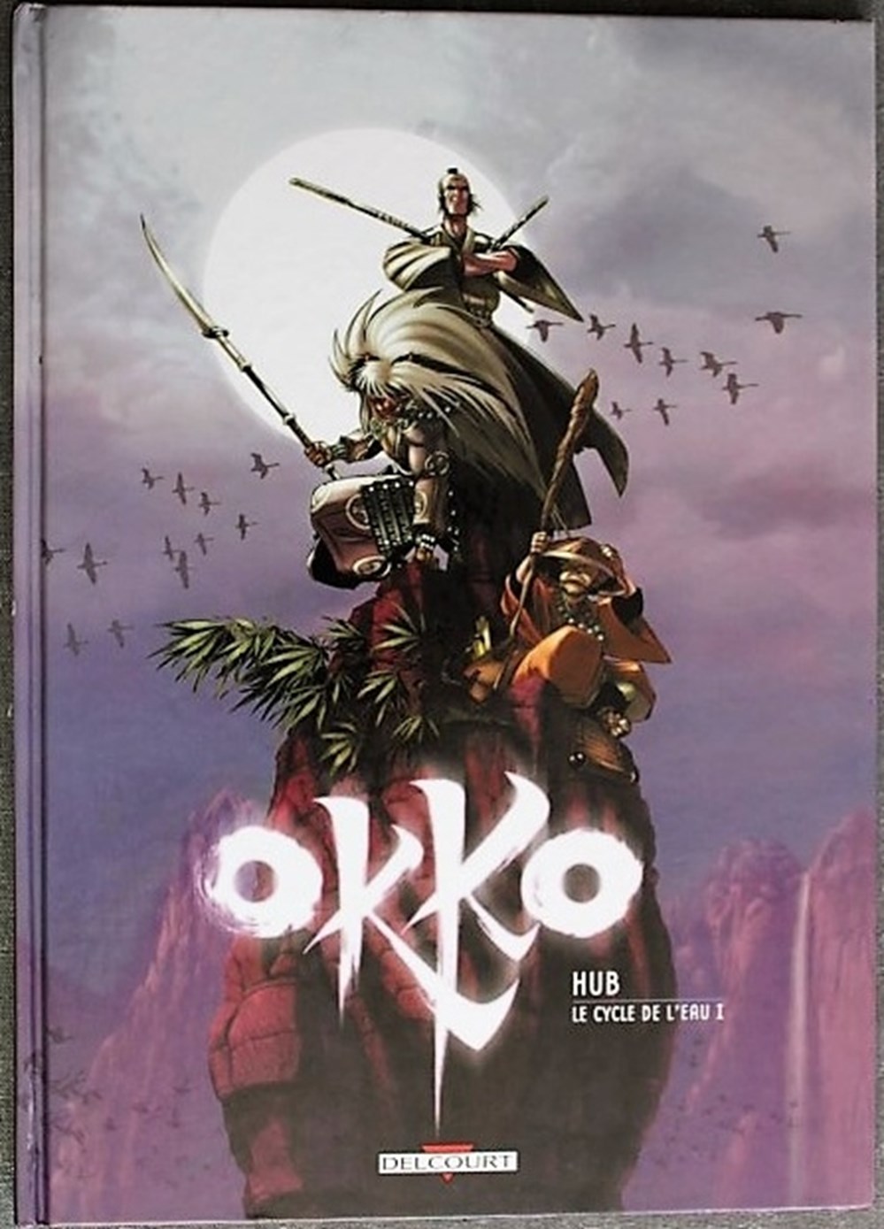  Okko est une s&eacute;rie de Bande Dessin&eacute;e H&eacute;ro&iuml;c Fantasy de Hub publi&eacute;e depuis 2005 chez Delcourt, dans la collection Terres de l&eacute;gendes. L'histoire prend place dans un univers m&eacute;di&eacute;val...