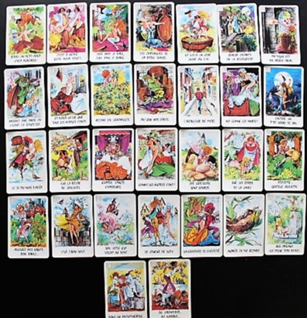 Cartes de jeux Collection de diverses cartes de jeux.