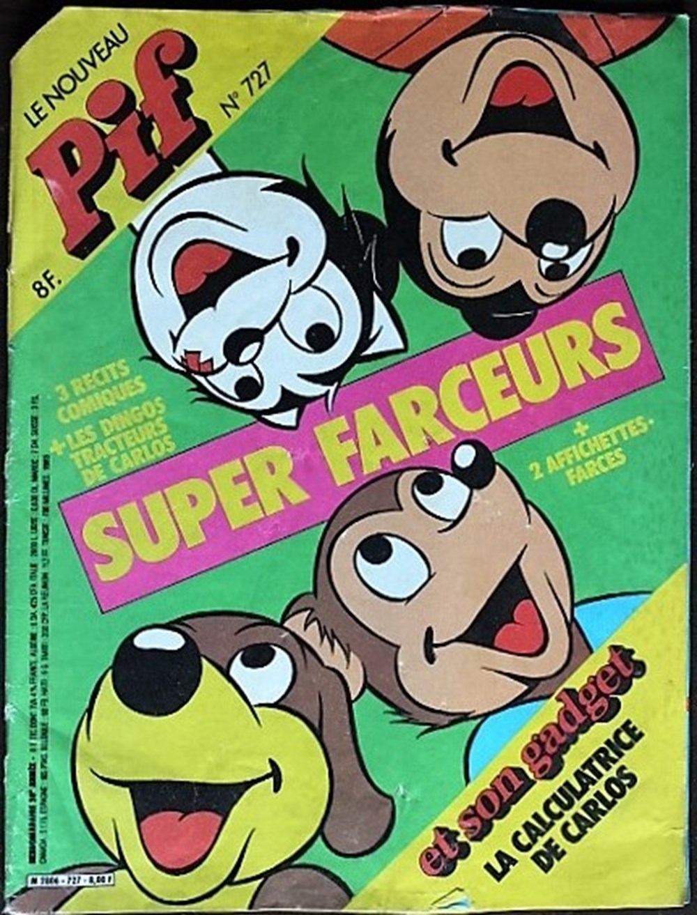 Pif Gadget est un magazine fran&ccedil;ais de Bande Dessin&eacute;e pour la jeunesse cr&eacute;&eacute; en f&eacute;vrier 1969 , dont la fr&eacute;quence de parution &eacute;tait &agrave; l'origine hebdomadaire. Successeur de Vaillant...