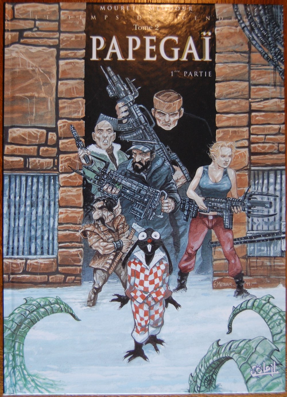 BD - Temps des cendres (Le) Le temps des cendres est une série de Bande Dessinée Fantastique créée en 1998 par le scénariste Philippe Mouret et le dessinateur Fabrice Meddour. Plusieurs des BD de cette...