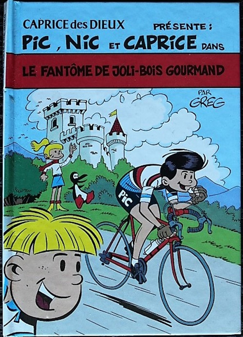 BD - Pic, Nic et Caprice Pic, Nic et Caprice est une série de bande Dessinée humoristique créée par Greg en 1995, et destinée exclusivement à la publicité pour "Caprice des dieux". 4 mini-albums composent...