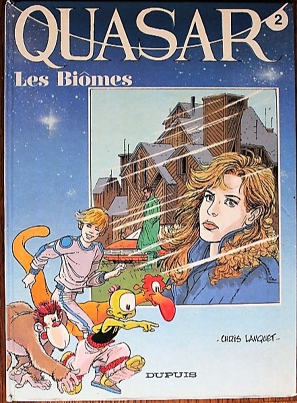 BD - Quasar Quasar est une série de Bande Dessinée franco-belge de science fiction créée par Chris Lamquet en 1982 pour l’hebdomadaire Spirou, puis édité par Dupuis en 1987. Colin est un...