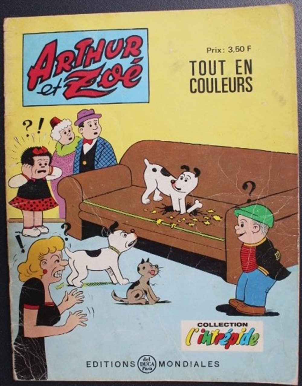 *** BD - Arthur et Zoé *** Arthur et Zoé est une série de bande Dessinée créé aux Etats-Unis par Ernie Bushmiller et publiée sous forme de comic-strip depuis 1938. Il s'agit d'une évolution du comic...