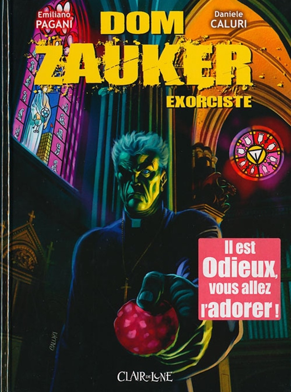 BD - Dom Zauker exorciste Dom Zauker exorciste est une série de Bande Dessinée d'humoir noir créée par le scénariste Emiliano Pagani et le dessinateur Daniele Caluri en 2008. Des BD de cette collection...