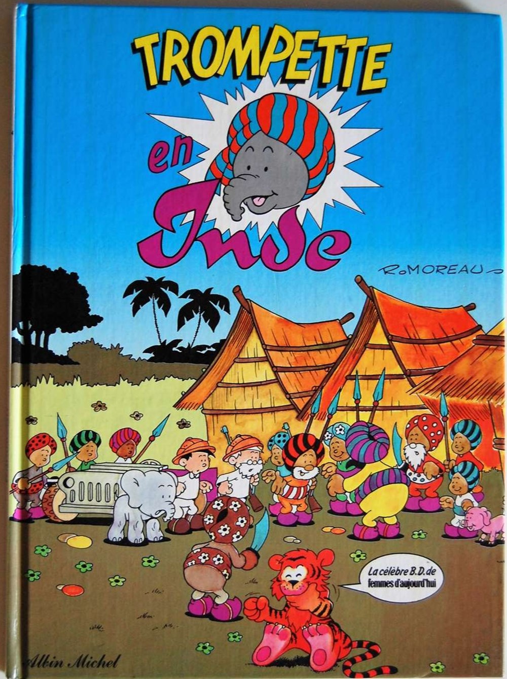  Robert Moreau (1928-2006)&nbsp;est un dessinateur fran&ccedil;ais de bandes dessin&eacute;es humoristiques pour les jeunes enfants qui signait ses &oelig;uvres&nbsp; RoMoreau &nbsp;(sans doute une d&eacute;formation graphique de &laquo;&nbsp;R. Moreau&nbsp;&raquo; o&ugrave; le...