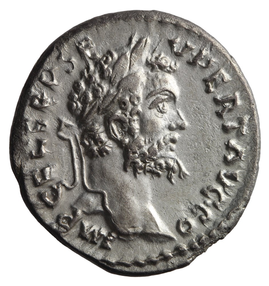 Septimius Severus: Denarii of Emesa - Coleção de Moedas - Antigas