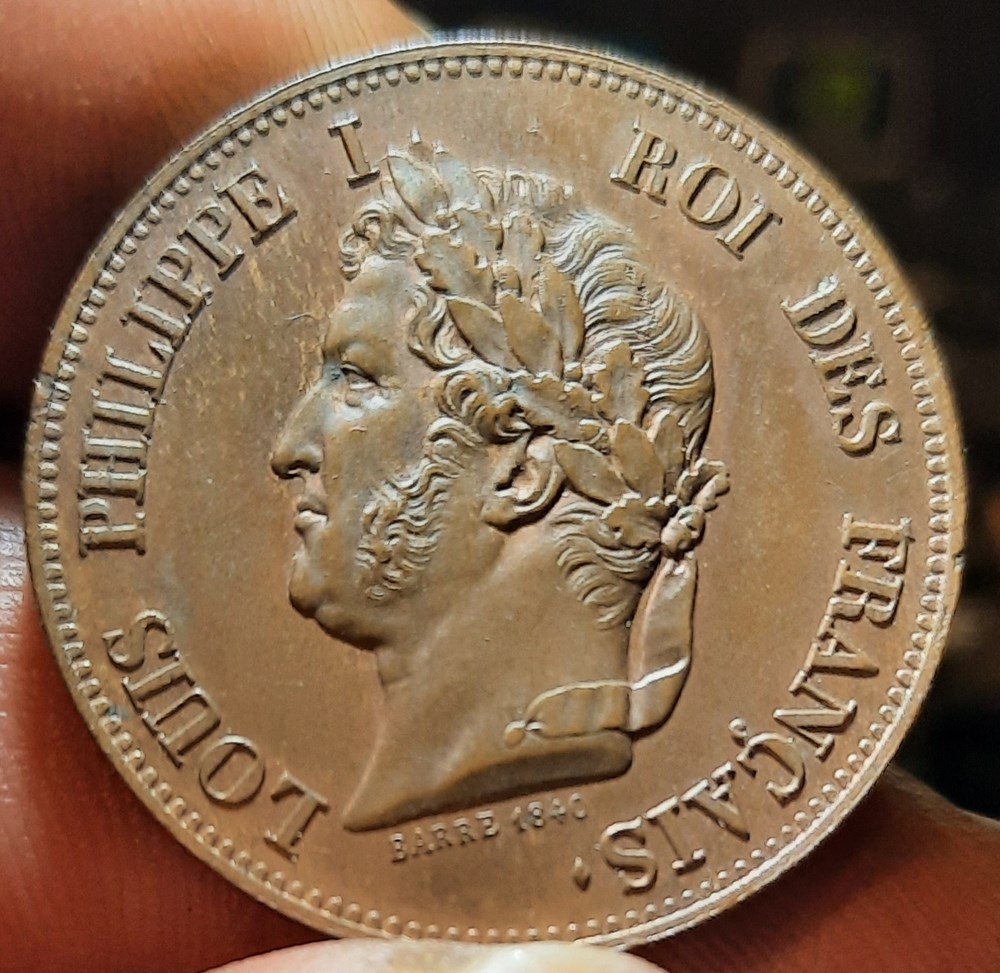 NAPOLEON 1° A NAPOLEON 3 ESSAI DE 1 DECIME LOUIS PHILIPPE 1° PARIS 1840