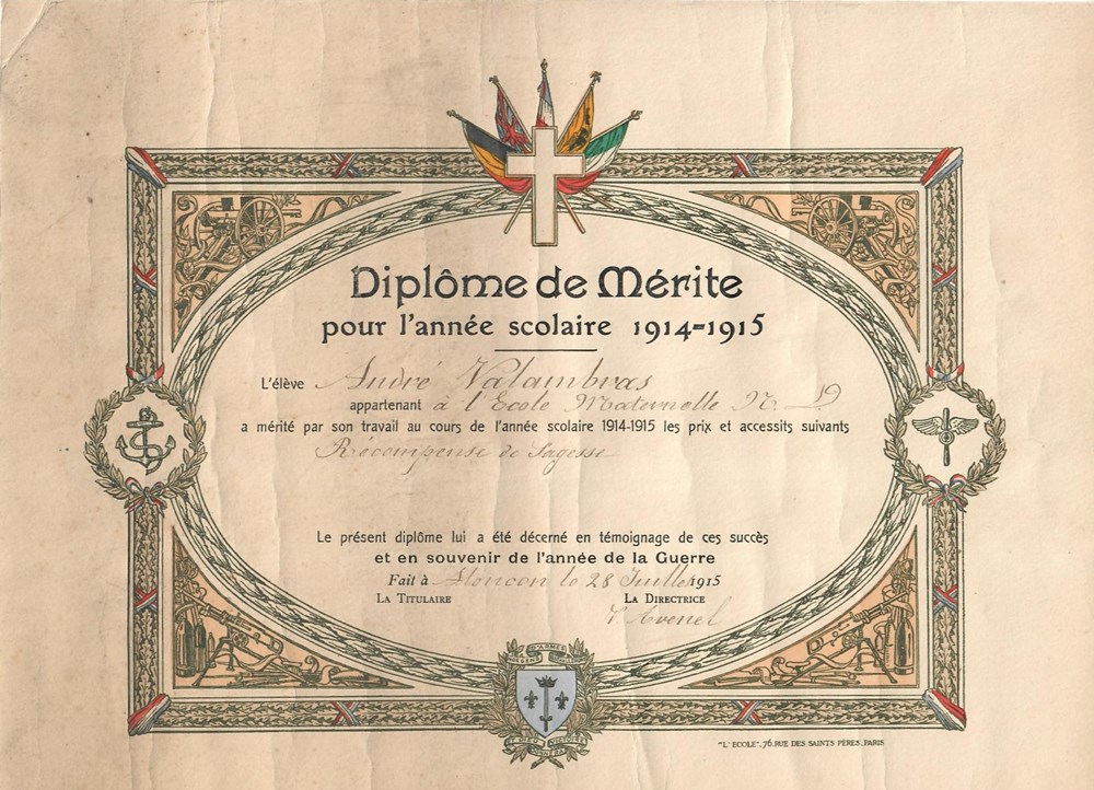 Certificats & Diplômes scolaires Certificats & Diplômes scolaires