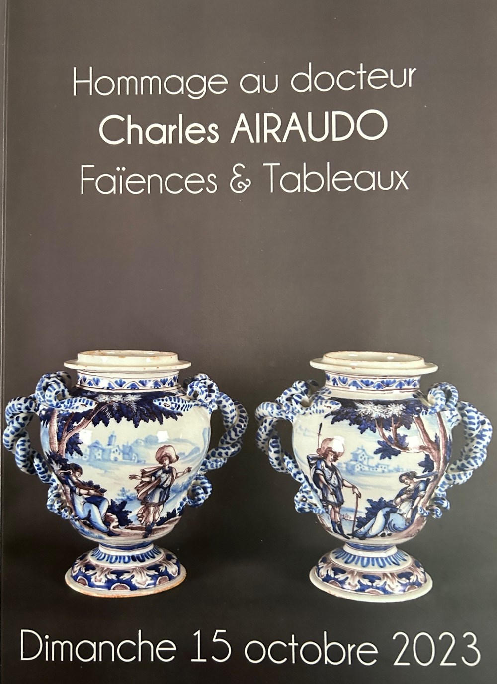  Notre adh&eacute;rent et ami Charles Airaudo nous a quitt&eacute; en 2022. Il avait r&eacute;uni tout au long de sa vie une magnifique collection qui a &eacute;t&eacute; dispers&eacute;e le 15...