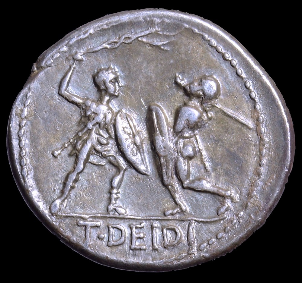  This collection is of later Roman Republican Silver after about 140 BC.&nbsp; About this time, the motif design of Roman Republican silver began to gradually transition away from the...