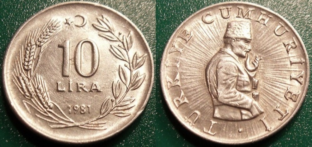 World Coins - Turquie Monnaies modernes (maxi 100 ans) issues de brocantes, de bourses et de collègues rentrant de voyage