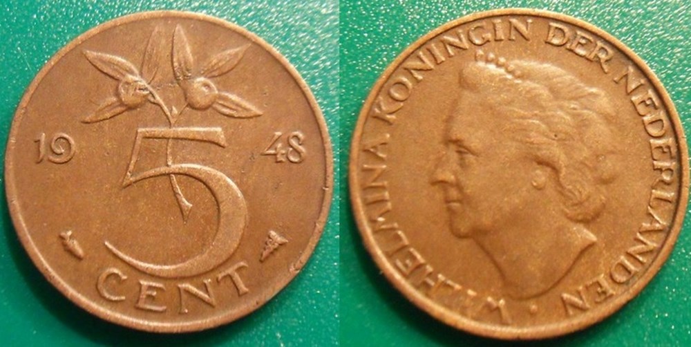 World Coins - Pays Bas Monnaies modernes (maxi 100 ans) issues de brocantes, de bourses et de collègues rentrant de voyage