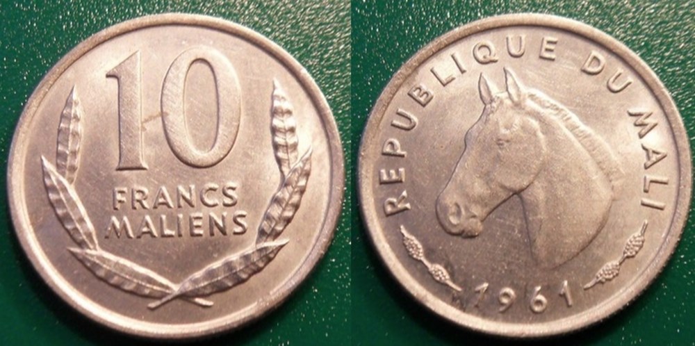 World Coins - Mali Monnaies modernes (maxi 100 ans) issues de brocantes, de bourses et de collègues rentrant de voyage