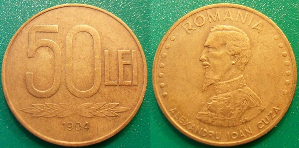 World Coins - Roumanie Monnaies modernes (maxi 100 ans) issues de brocantes, de bourses et de collègues rentrant de voyage