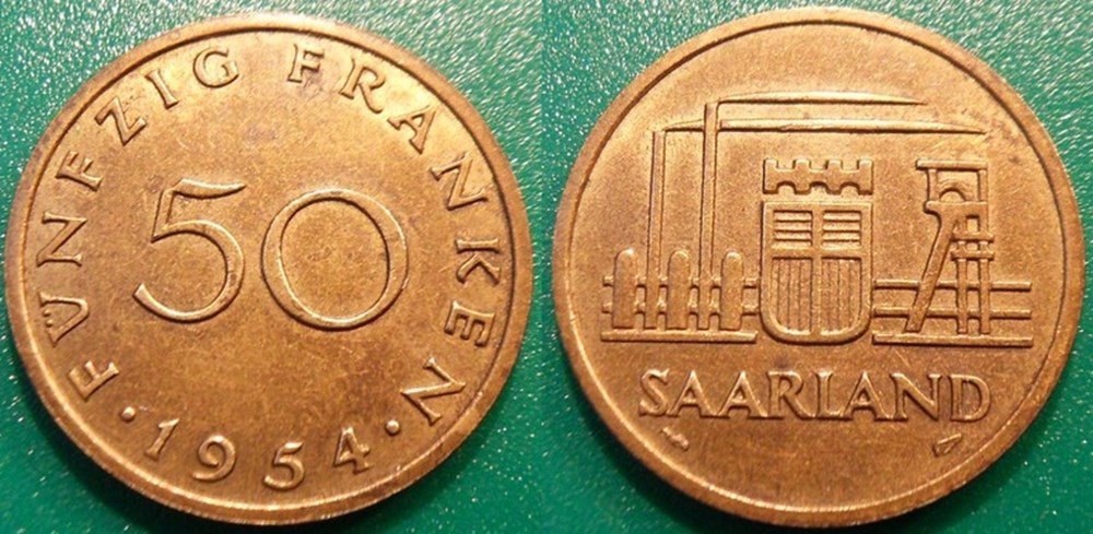 World Coins - Sarre Monnaies modernes (maxi 100 ans) issues de brocantes, de bourses et de collègues rentrant de voyage