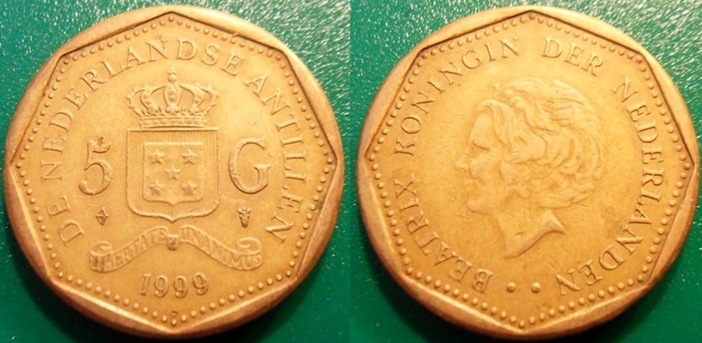 World Coins - Antilles Néerlandaises Monnaies modernes (maxi 100 ans) issues de brocantes, de bourses et de collègues rentrant de voyage