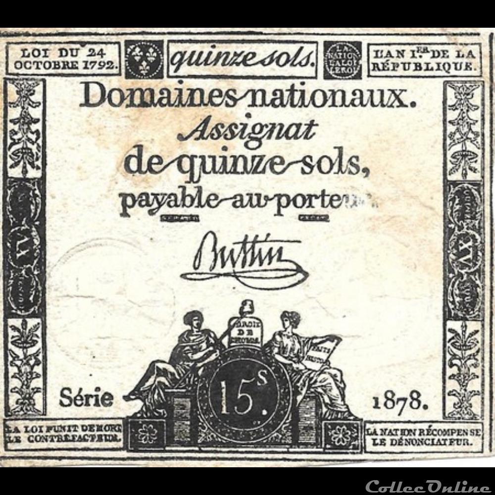 Assignats Je vous présente ici mes quelques assignats