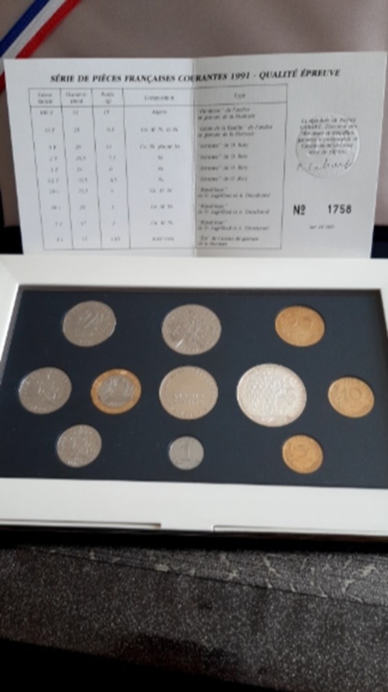 Monnaie française Monnaie française