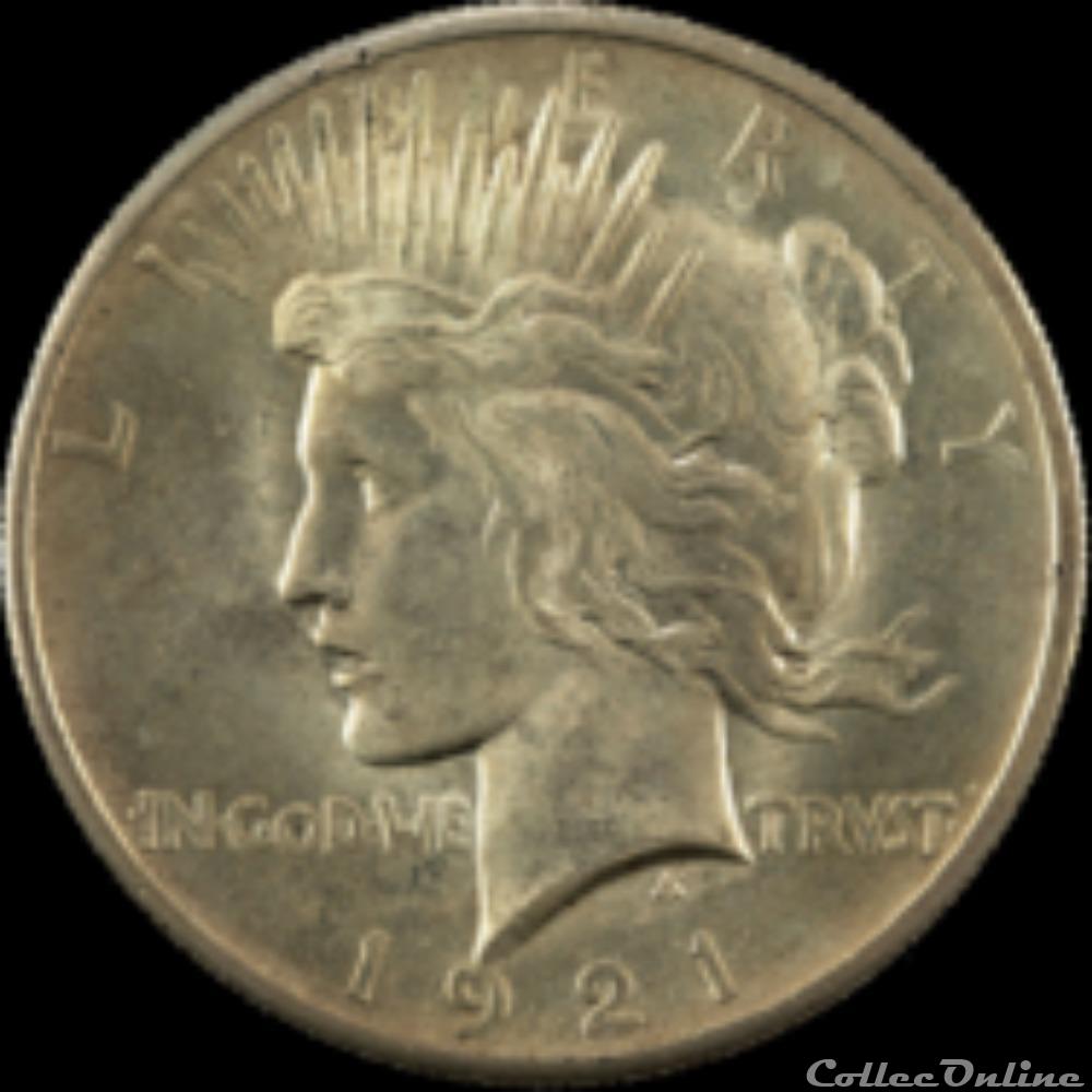 One $ Peace (1921-1935) - USA Dollars Peace Dollars (1921-1935) 