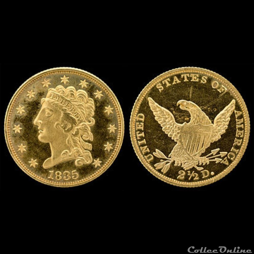 Gold Dollars Classic Head $2.50 (1834-1839) 