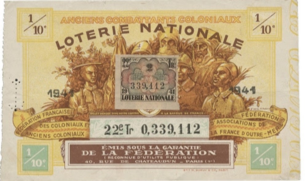 Billets de Loterie Nationale
