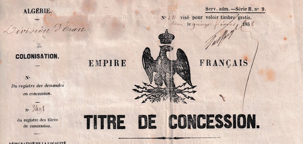 Archives de l'Algérie Françaises Archives de l'Algérie Françaises