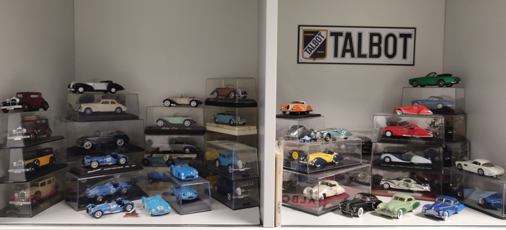 Miniatures Talbot 1/43 Collection débutée par mon père, héritée, puis complétée.