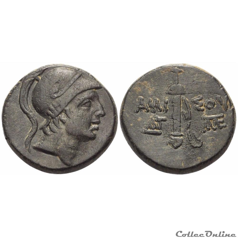 La "Grande Grèce" : Monnayage "Bronze et cuivre" du Vè siècle av. JC au IIeme Siècle ap. JC La Grand Grèce : Thrace, Mysie, Pisidie, Troade, Carie, Ionie, Lycie, Lydie, Illyrie, Cyme Aeolis, Pontos Amisos, Cicily, Apulia, Gades, Phrygie, Cilicie, Pamphilia, Bithynie ... Position de la Mysie...