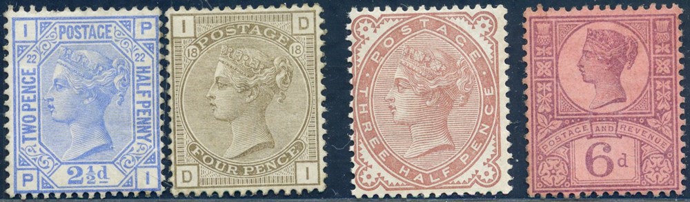 XXVII Stamps Mainly Great Britain, France and Norway.