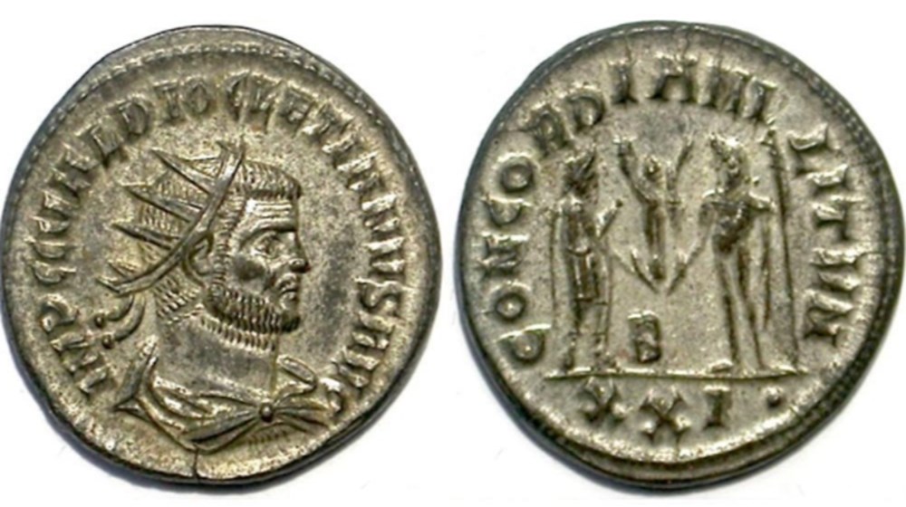 Diocletian - pre-reform coinage