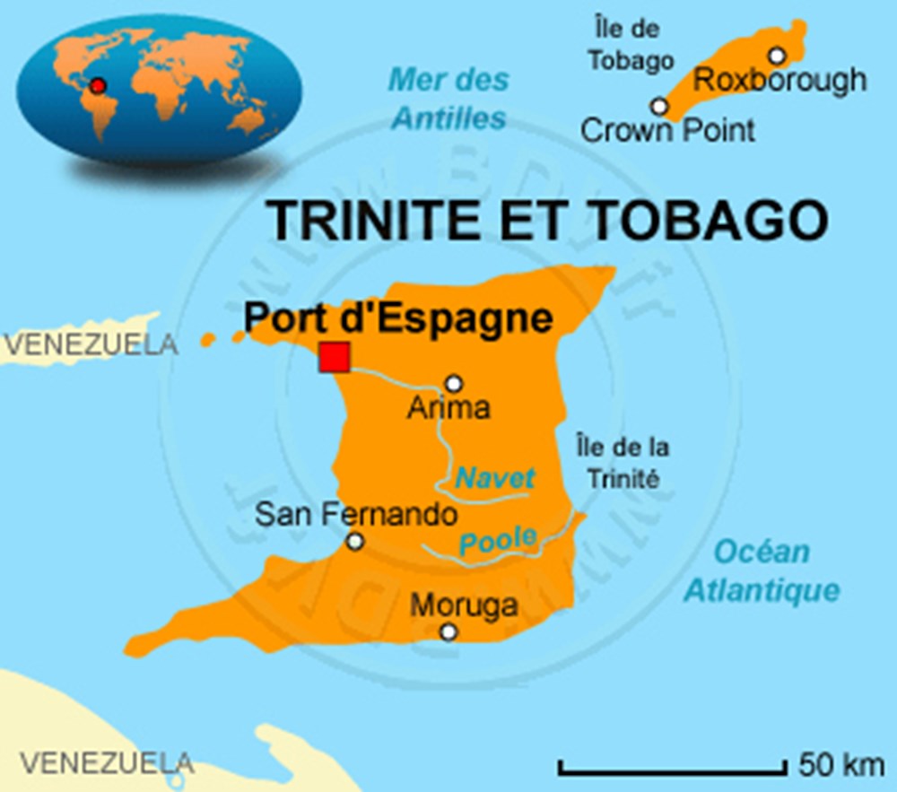 Monnaies du Monde - Trinité-et-Tobago Mes monnaies de Trinité-et-Tobago.
