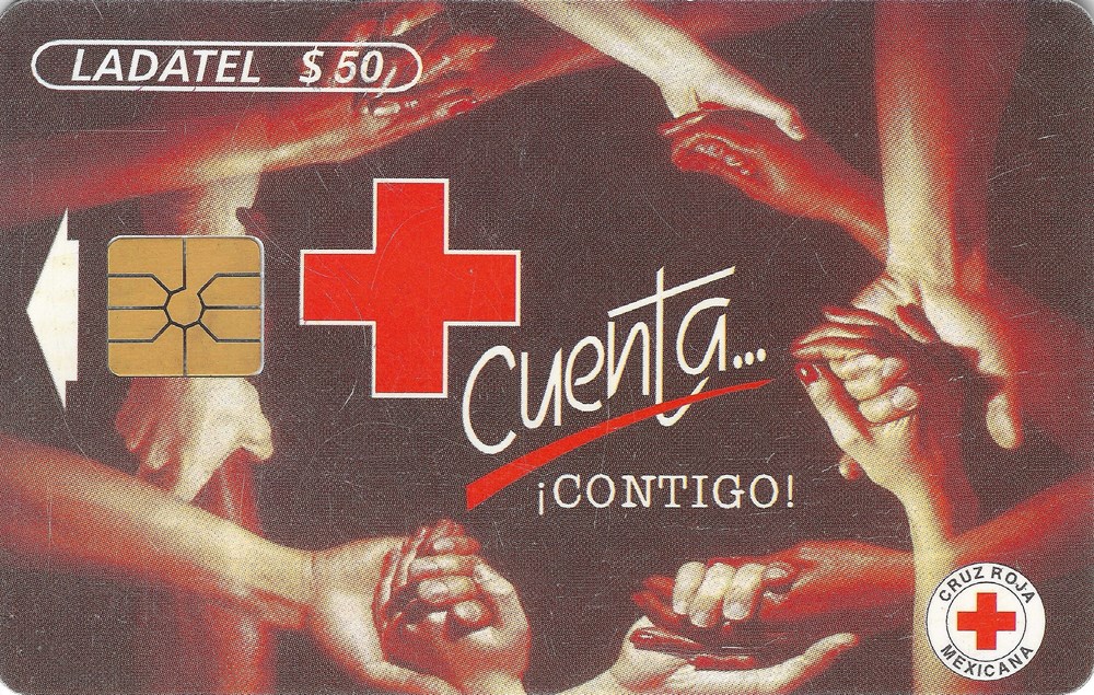 Tarjetas Telefónicas Cruz Roja Mexicana