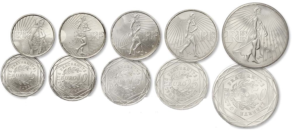 Euros argent