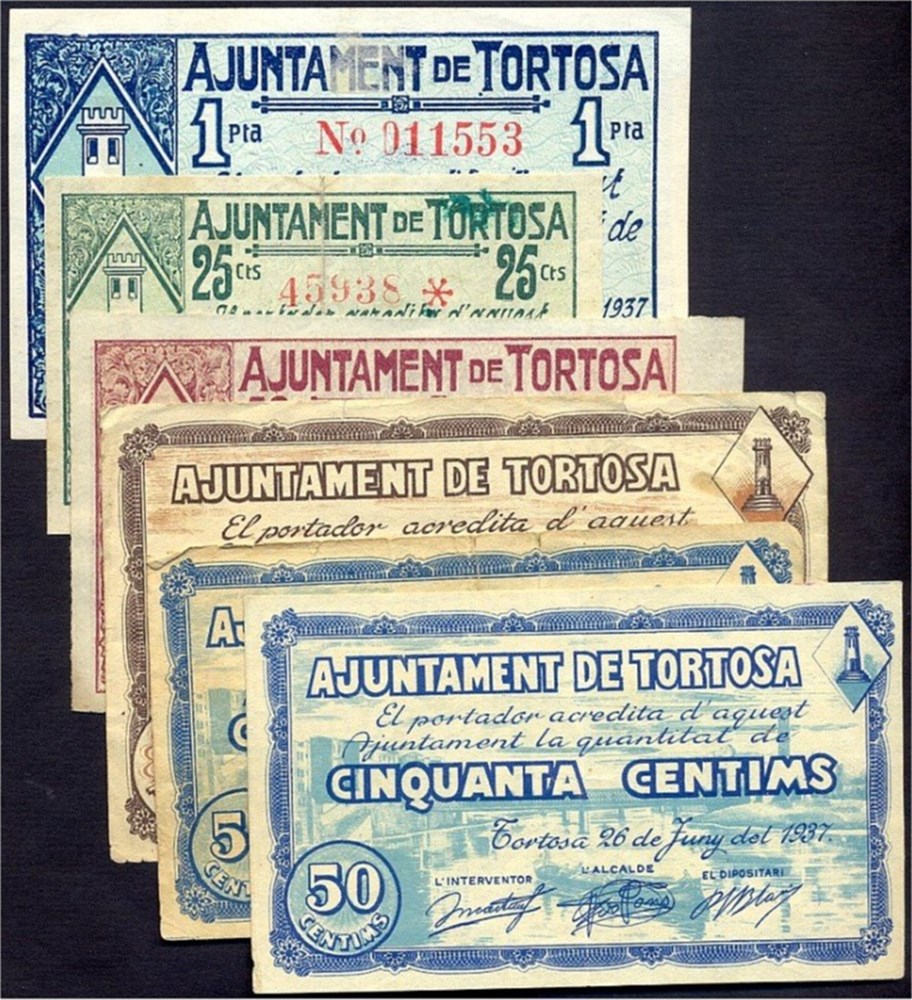 Billets Locals Guerra Civil