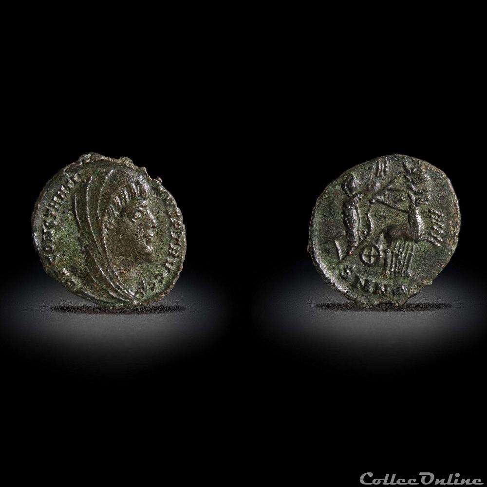 Divus - Nicomédie RIC extracts "Memorial coins of Constantine I are struck in all six officinae; specimens without officina number are reported, but this may be due to the confusion with Heraclea."...
