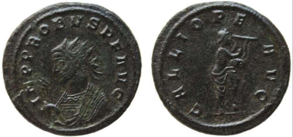 Attribution and order of display of Probus coins from the mint of Siscia is based on the fundamental work by Andreas Alfoldi: Siscia. Vorarbeiten zu einem Corpus der in...
