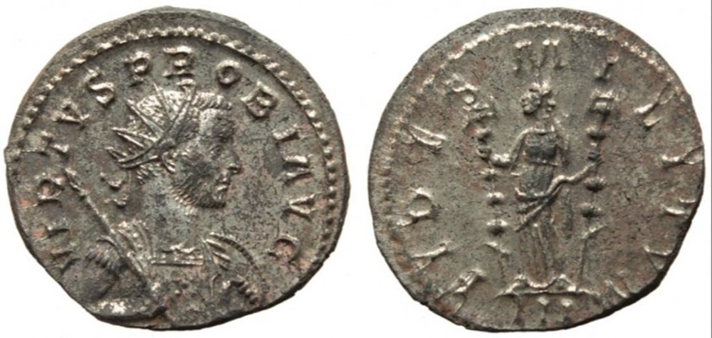 02 Probus - Lugdunum Attribution and order of display of Probus coins from the mint of Lugdunum is based on Pierre BASTIEN, Le monnayage de l'atelier de Lyon. De la réouverture de l'atelier...