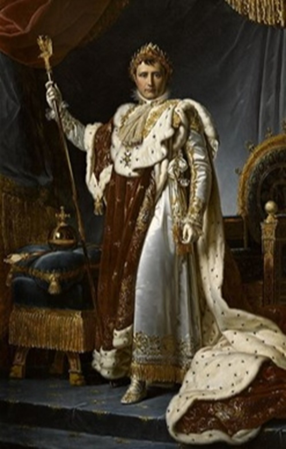 Napoléon Bonaparte dit Napoléon IER Monnaies d'or de 40 Francs Napoléon Bonaparte , né le 15 août 1769 à Ajaccio et mort le 5 mai 1821 sur l' île Sainte-Hélène , est un militaire et homme...