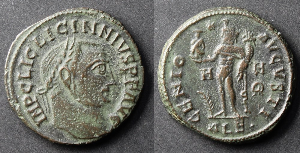 monnaies de Licinius I et Licinius II