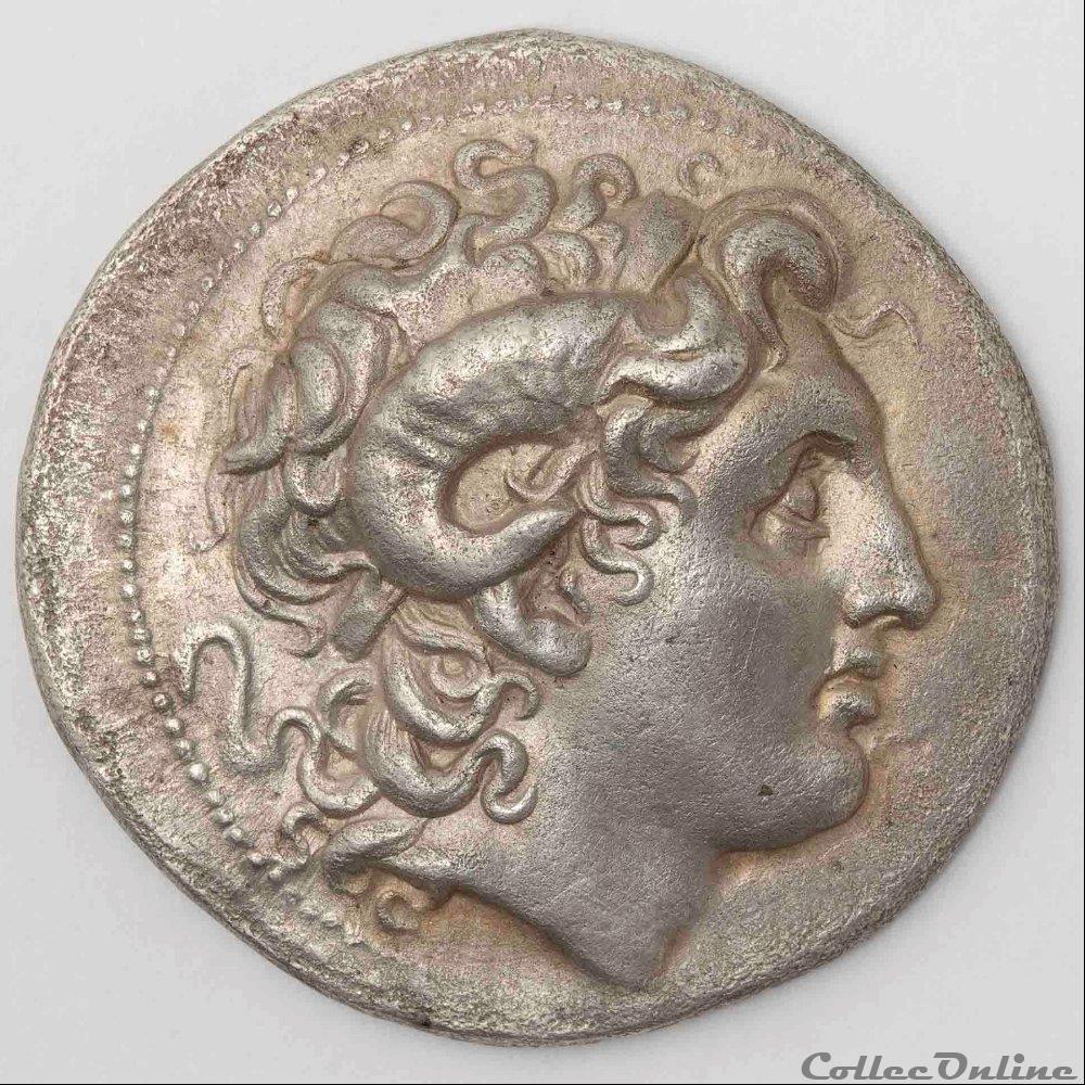Lysimaque Voici l'un des monnayages les plus importants de la Grèce antique. Monnayage qui fut repris et dont les types furent utilisés bien après la mort de Lysimaque, souvent comme...