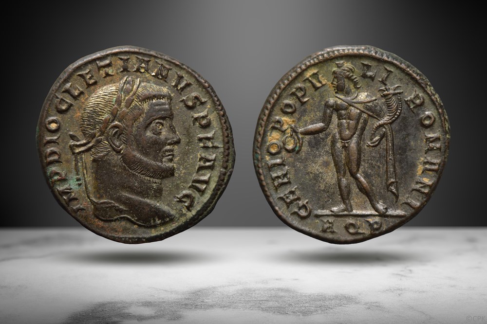 Roman Imperial - the Tetrarchy Coins struck under the rule of the Tetrarchy - beginning with Diocletian in A.D. 284 and ending with the rise of Constantine in A.D. 324